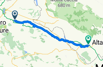 Route in der Bikemap App öffnen