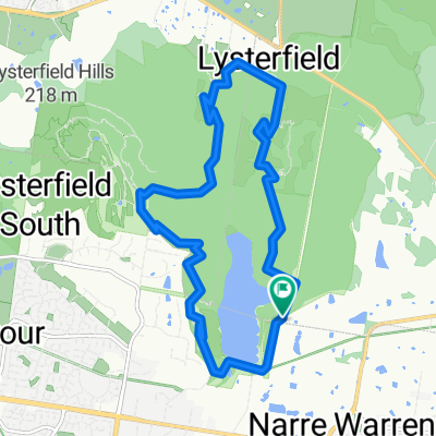 Easy ride in Lysterfield