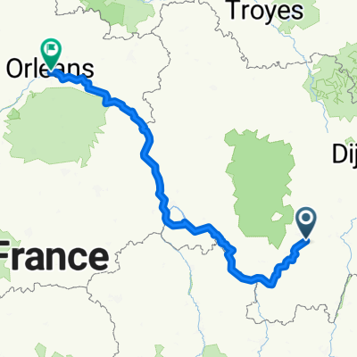 France : Le Creusot - Orléans