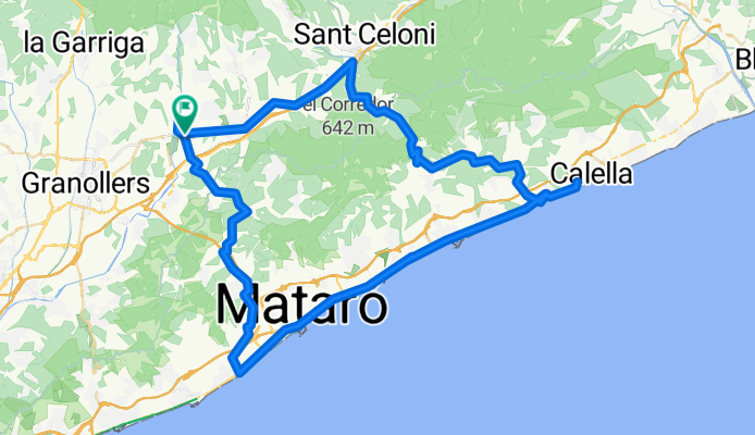 Cardedeu-Sant Pol-Vilassar-Cardedeu