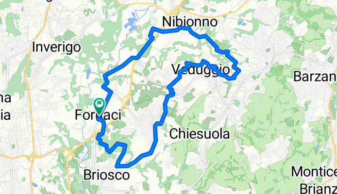 Corsa Briosco 2 - Variante al contrario