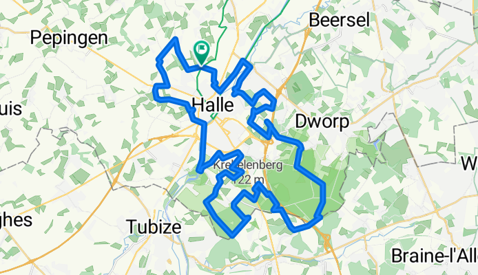 Michel Bellemansroute MTB