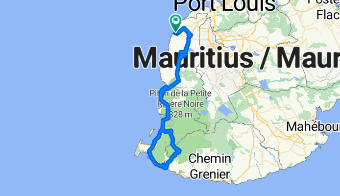 Albion - Le Mourne - Chamarel Tour