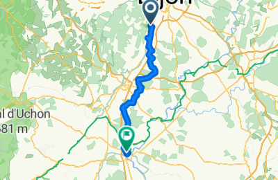 Route in der Bikemap App öffnen