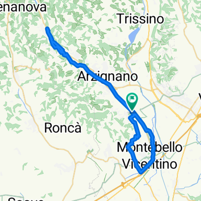 Percorso riposante in Montorso Vicentino