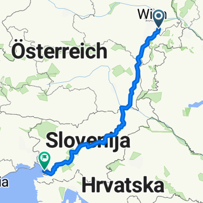 Einfache Fahrt in Trieste