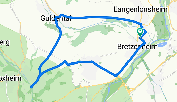 Hargesheim Guldental MTB Strecke