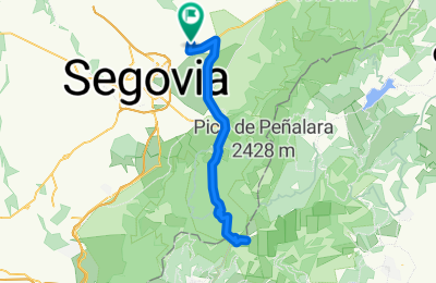 Route in der Bikemap App öffnen