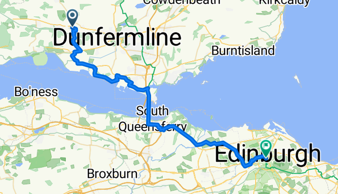 Carnock to Edinburgh Waverley