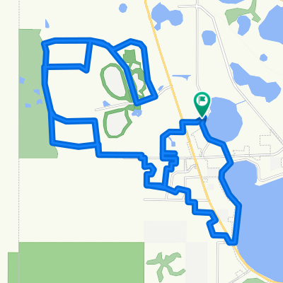Sporty route in Sebring