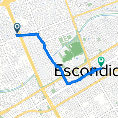 Slow ride in Escondido