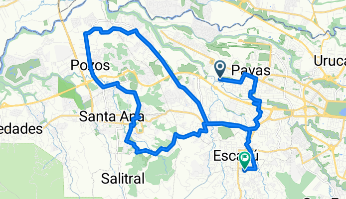Ruta moderada en San José