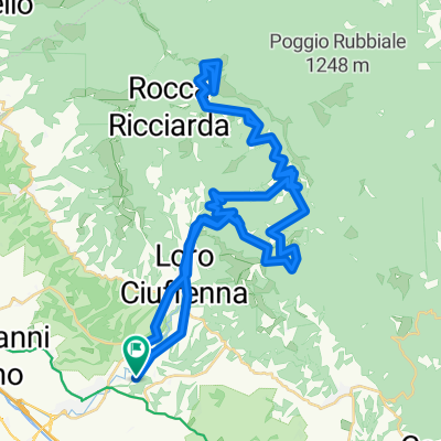 Giro semplice in Terranuova Bracciolini