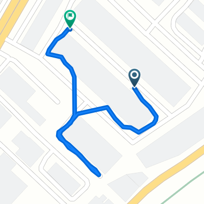 Restful route in New Orleans 1/7/20