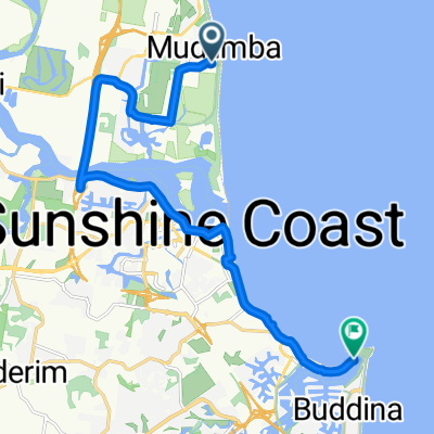 Moderate route in Mooloolaba