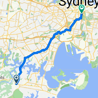 Restful route in Redfern