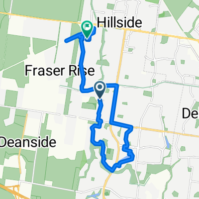 Relaxed route in Hillside
