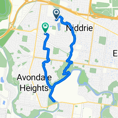 Relaxed route in Keilor East