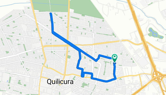 Ruta moderada en Quilicura