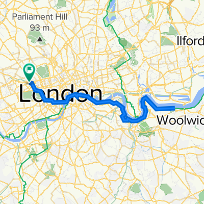 Paddington to Thames Barrier