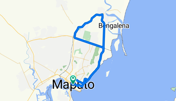 Itinéraire sportif en Maputo