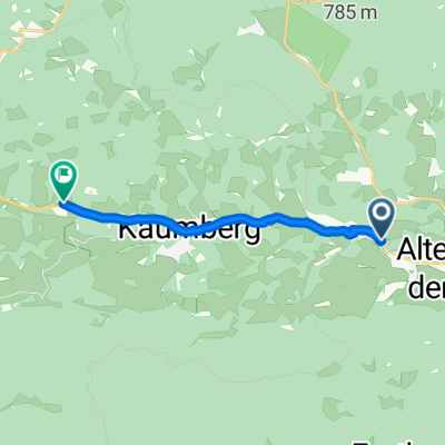 Triestingtal Anstieg letzte 8 km