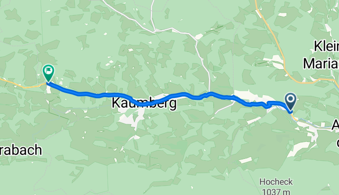 Triestingtal Anstieg letzte 8 km