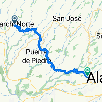 Ruta moderada en San José