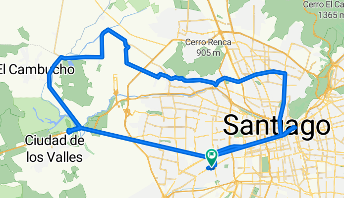 Ruta moderada en Estación Central