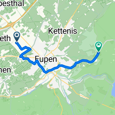 Eupen Kartbahn - Eupen Grillhütte