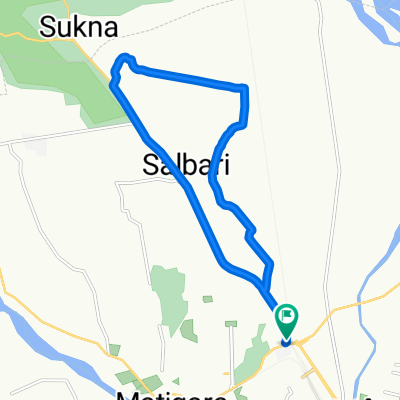 Slow ride in Siliguri