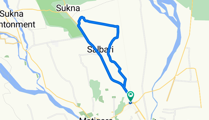 Slow ride in Siliguri