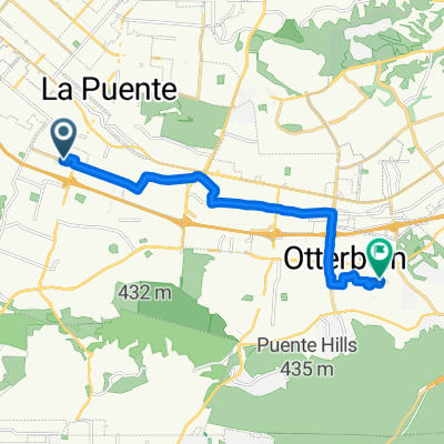 Restful route in Rowland Heights