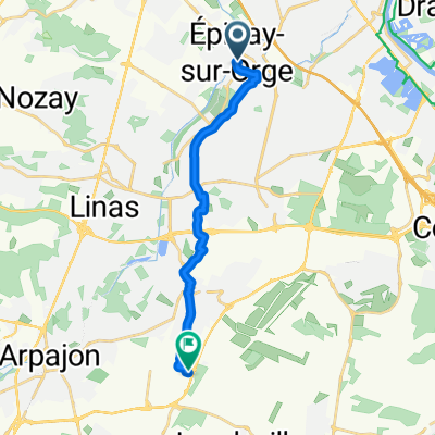 Route stable en Brétigny-sur-Orge