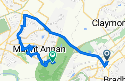 Route in der Bikemap App öffnen