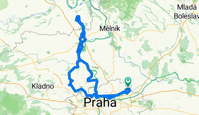 Praha - Rip - Okor - Praha