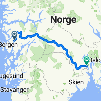 Bergen to Oslo