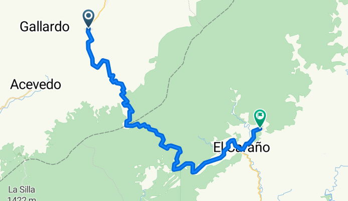 Ruta tranquila en Colombia