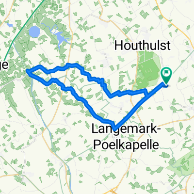 MTB 30km vertrek vijfwegen