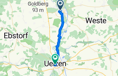 Route in der Bikemap App öffnen