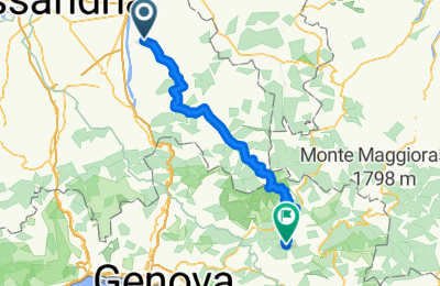Route in der Bikemap App öffnen