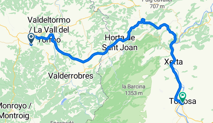 Open this route in Bikemap Web