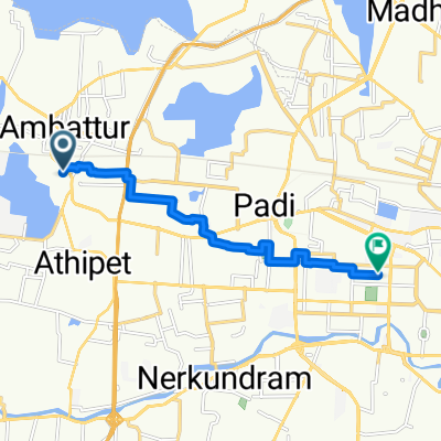 Slow ride in Chennai