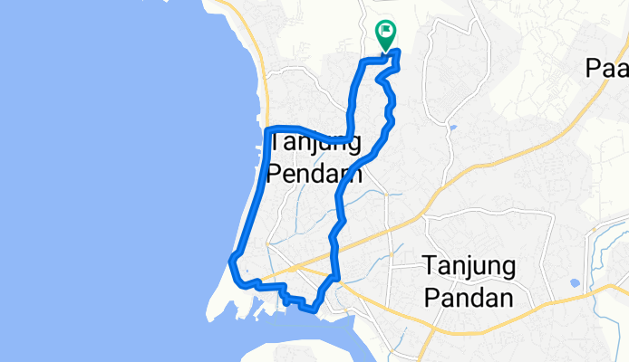 Restful ride in Tanjung Pandan