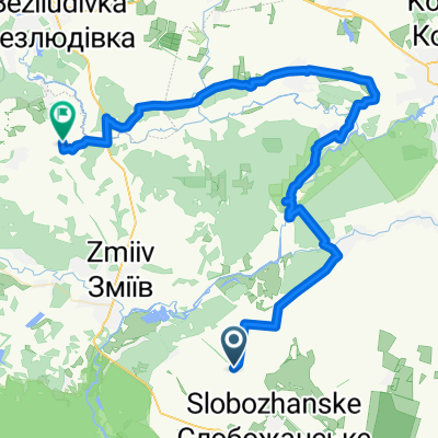 Занки - Суворівське - Есхар - Борова