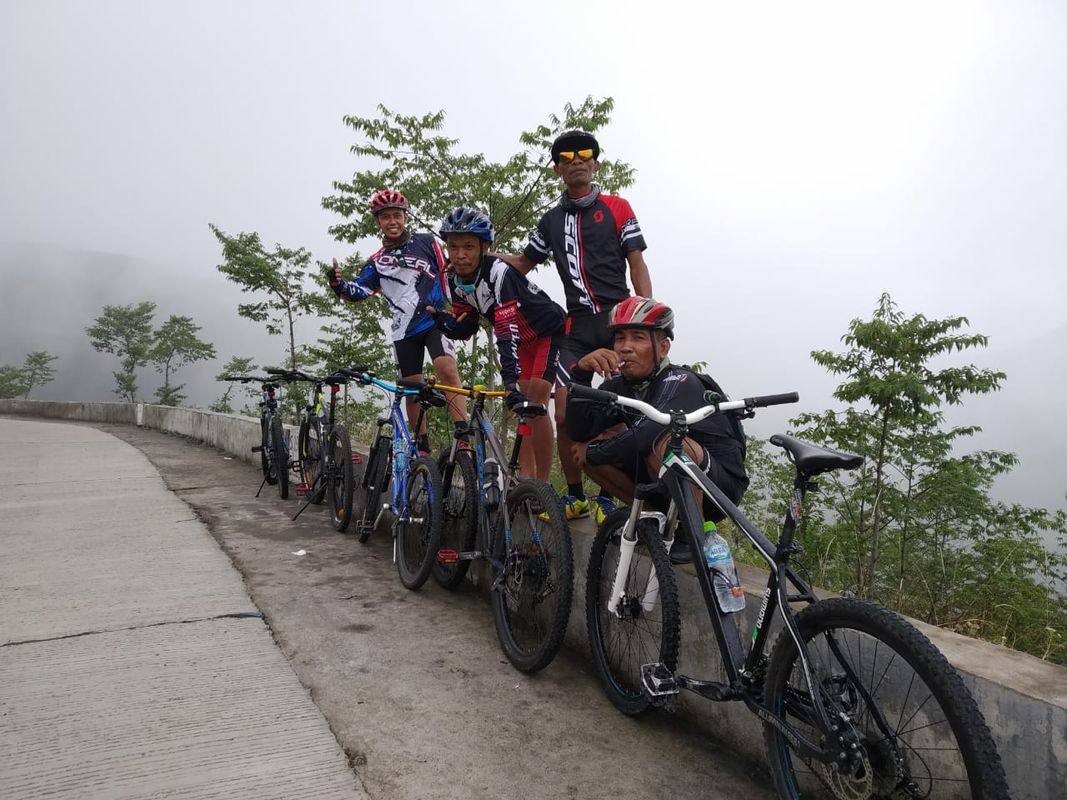 gunung kelud ngancar kediri