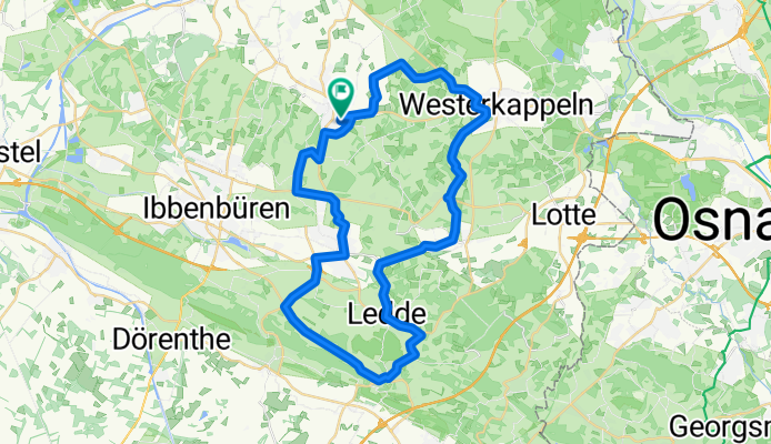 Mettingen - Tecklenburg - Velpe - Mettingen