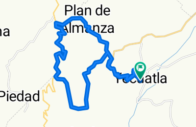 Route in der Bikemap App öffnen