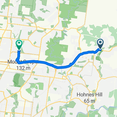 lalor to diamond creek and back