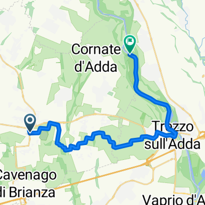 Percorso a velocità supersonica Trezzo sull'Adda